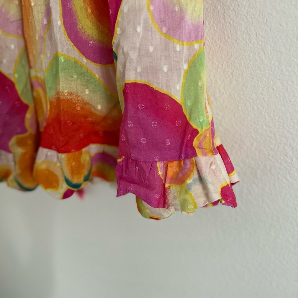 FARM RIO Cashew Juice Mini Dress Small - Picture 6 of 9